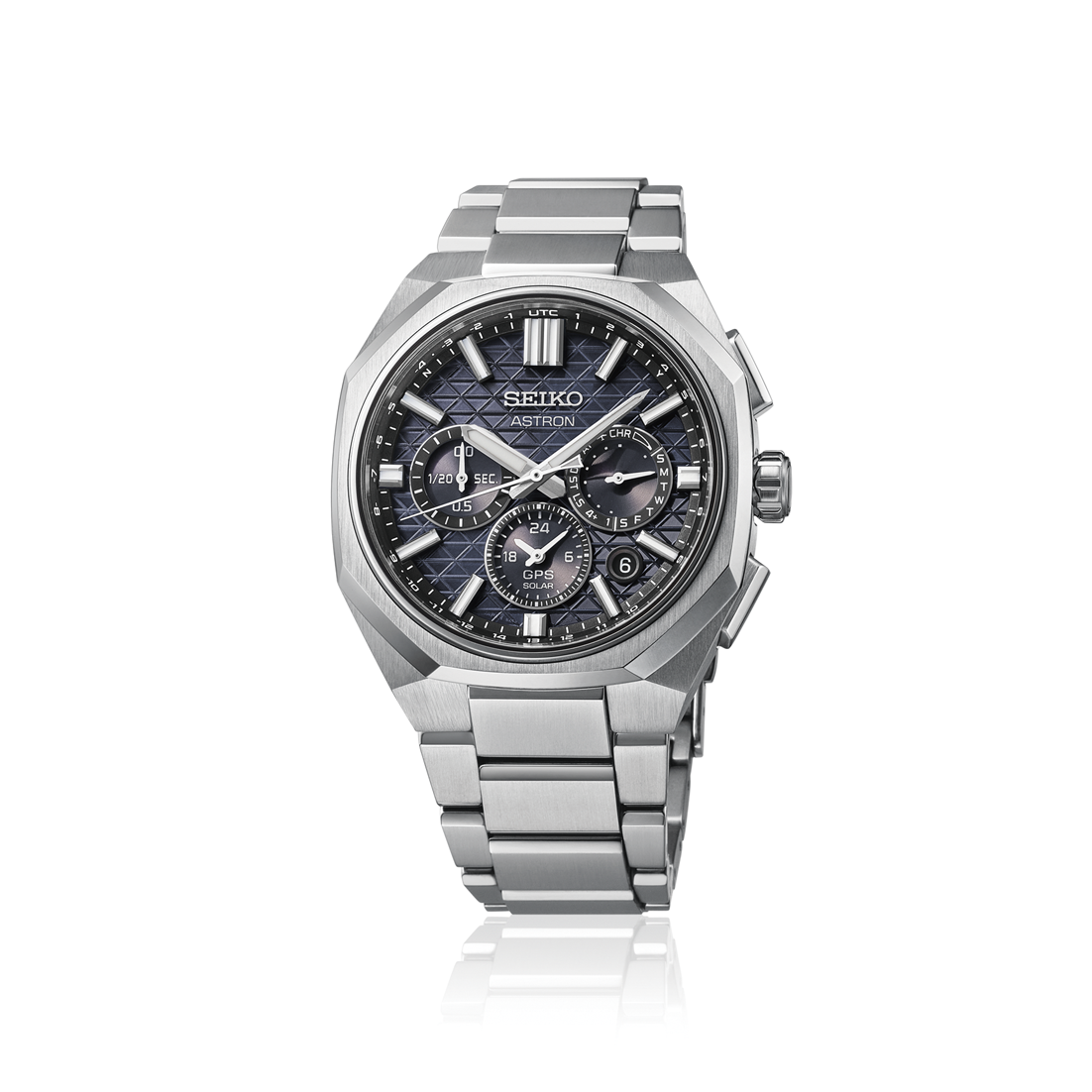 Astron HAB002J1 GPS Solar Dual-Time Chronograph