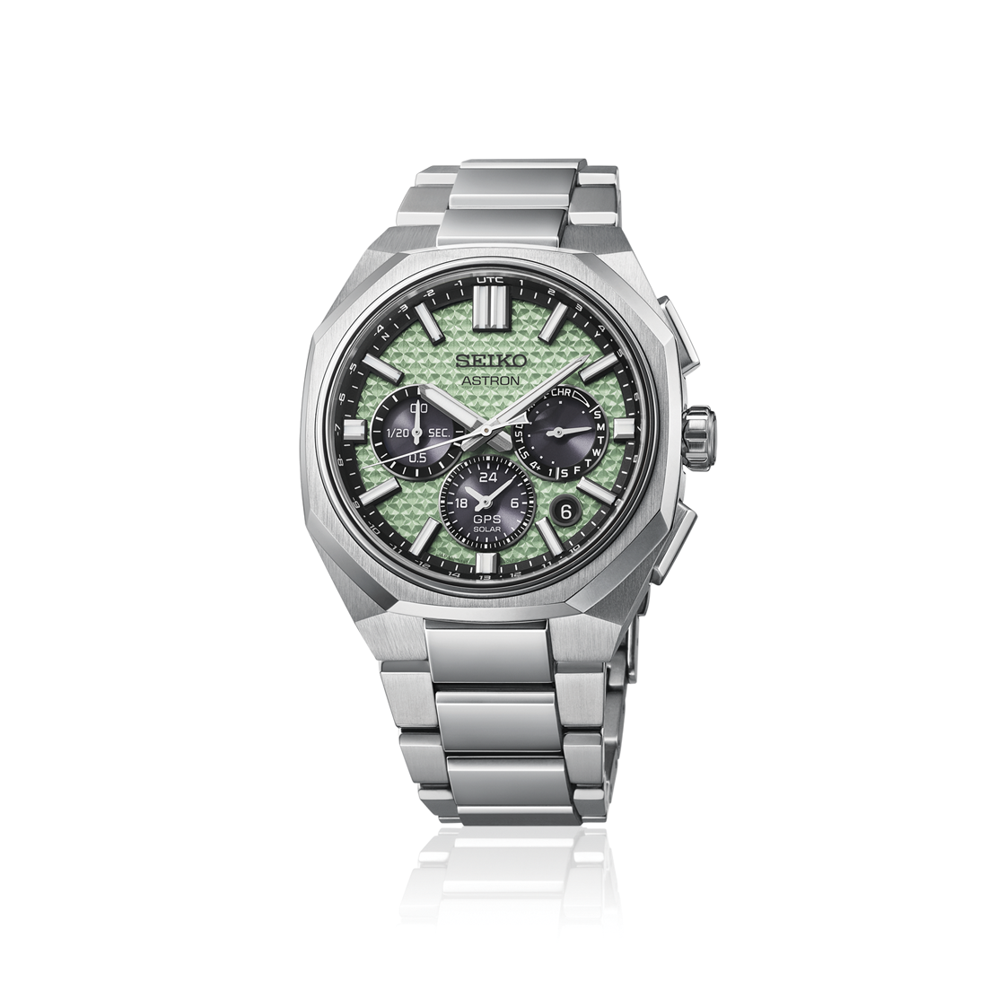Astron HAB005J1 GPS Solar Dual-Time Chronograph