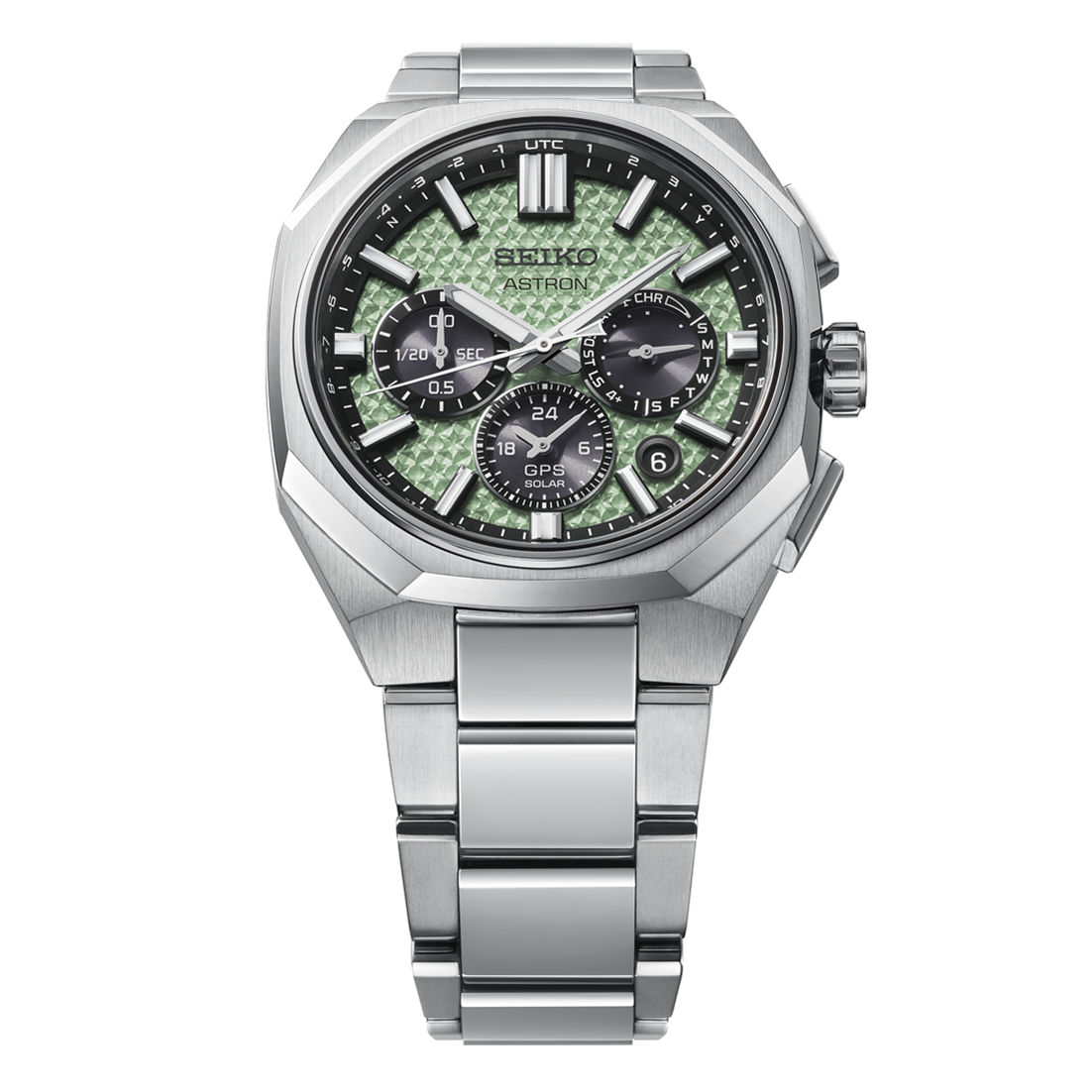 Astron HAB005J1 GPS Solar Dual-Time Chronograph