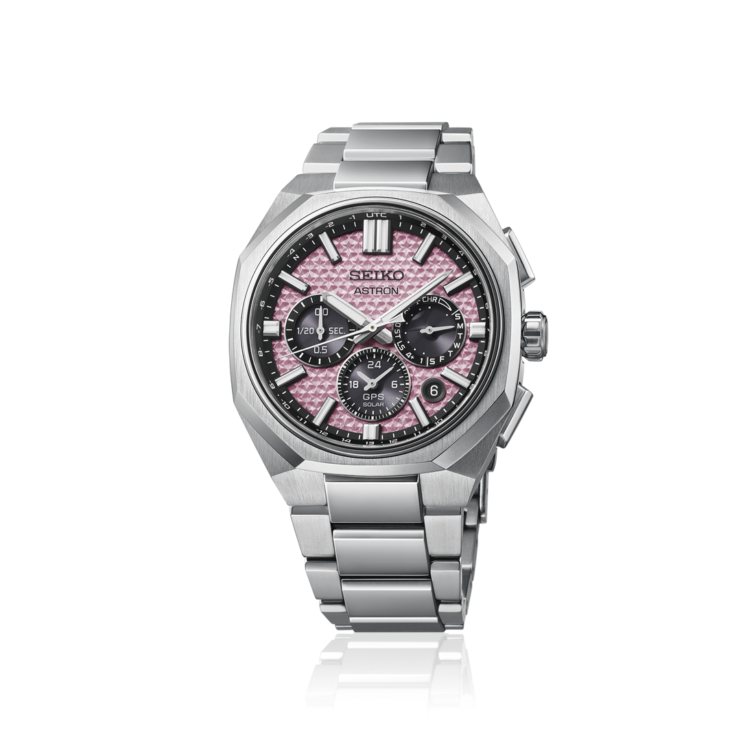 Astron HAB006J1 GPS Solar Dual-Time Chronograph