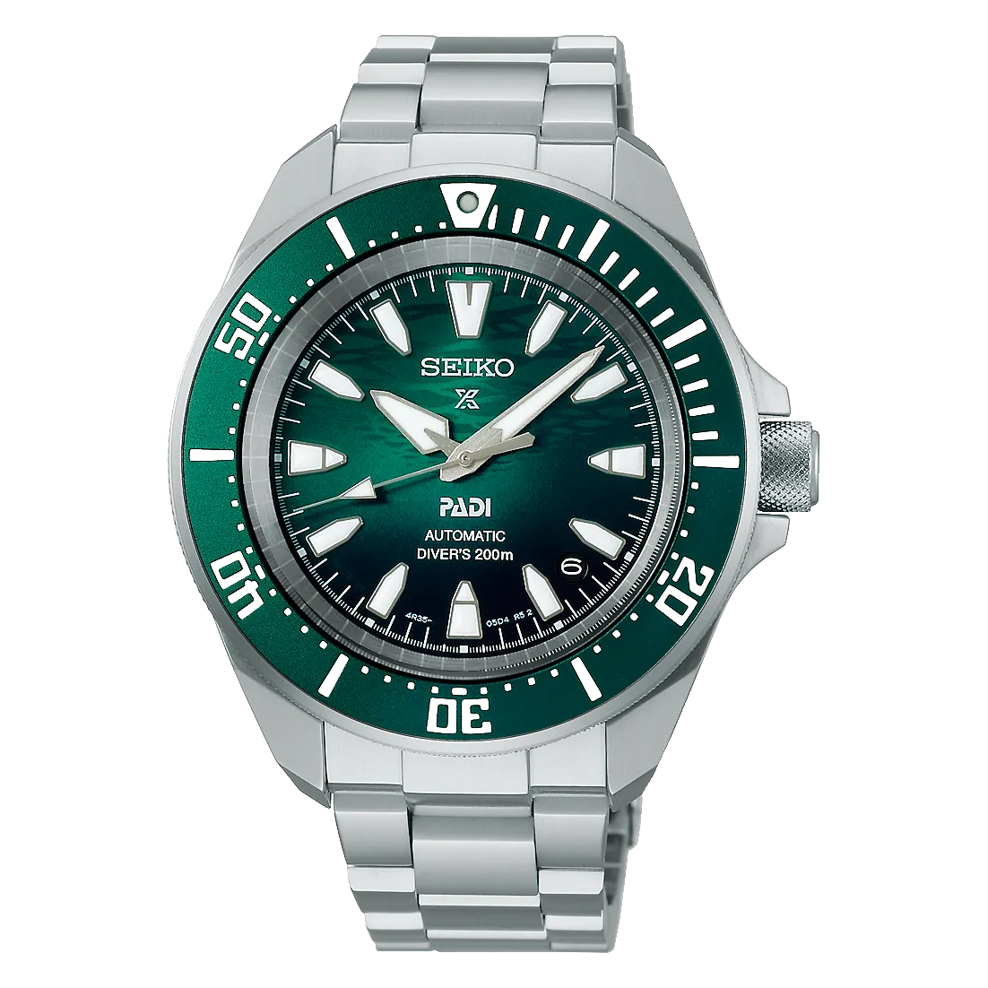 Prospex SRPL53K1 PADI 60th Anniversary 4R Compact Mechanical Diver 'Underwater Green' Special Edition