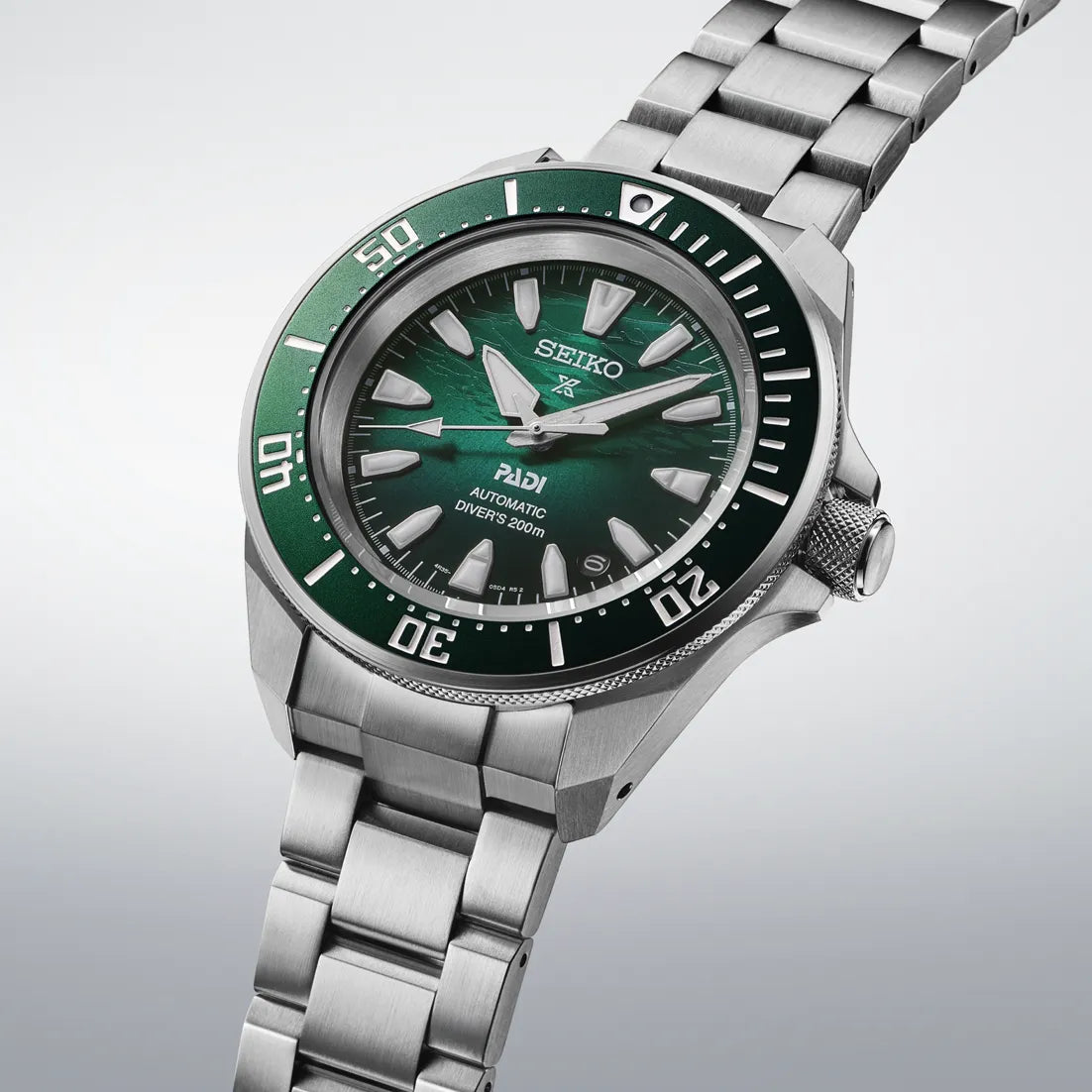 Prospex SRPL53K1 PADI 60th Anniversary 4R Compact Mechanical Diver 'Underwater Green' Special Edition