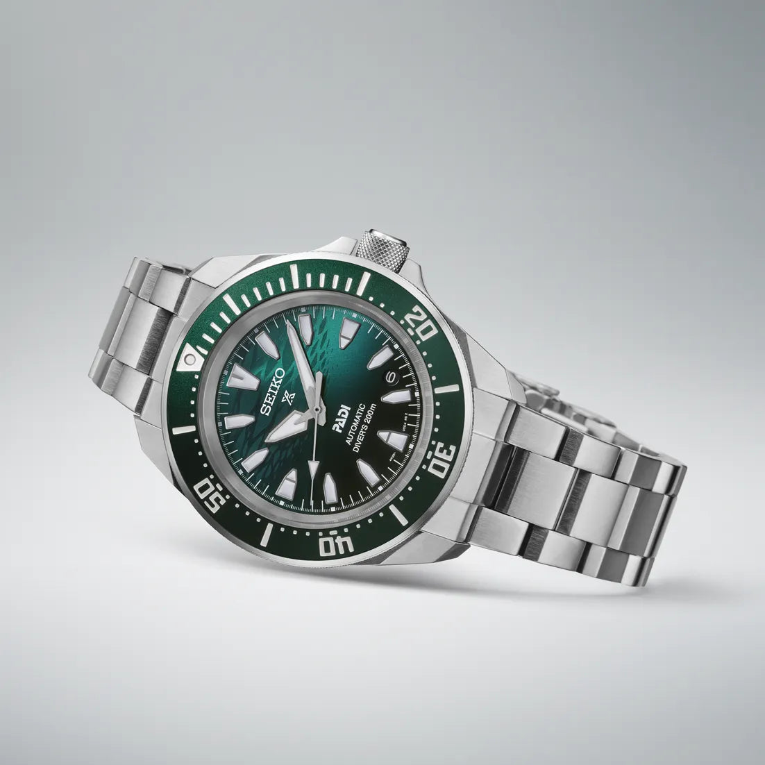 Prospex SRPL53K1 PADI 60th Anniversary 4R Compact Mechanical Diver 'Underwater Green' Special Edition
