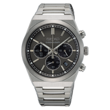 Classic SSB455 SSB455P1 Quartz Black Pattern Dial Stainless Strap
